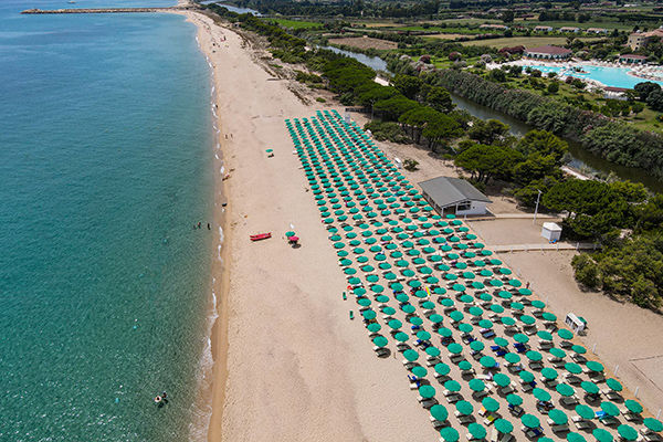 A 250 metri dalla spiaggia