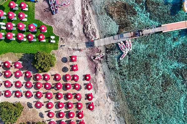 A 200 metri dalla spiaggia 