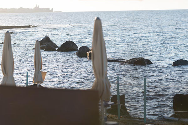 Spiaggia privata, mare cristallino