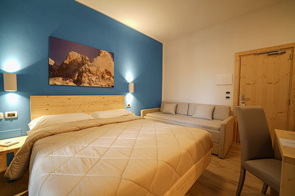 Splendida vista sulle Dolomiti