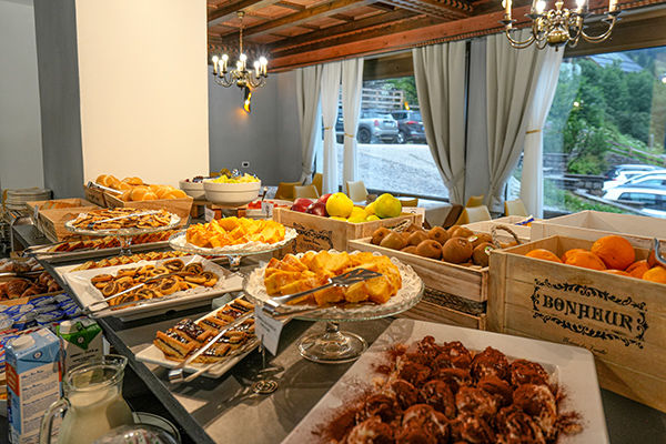 Splendida vista sulle Dolomiti