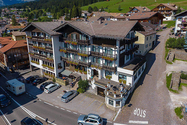 Splendida vista sulle Dolomiti