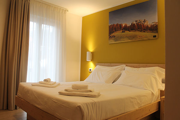 Splendida vista sulle Dolomiti