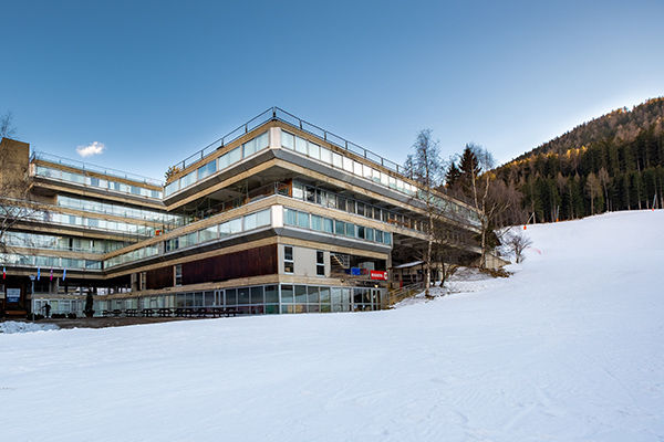 Partenza privilegiata della skiarea Campiglio Dolomiti di Brenta