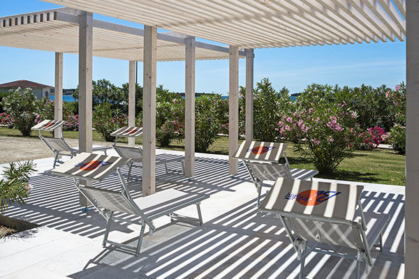 Vista panoramica sull'arcipelago delle incantevoli Isole Brioni