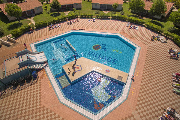 Vista panoramica sull'arcipelago delle incantevoli Isole Brioni