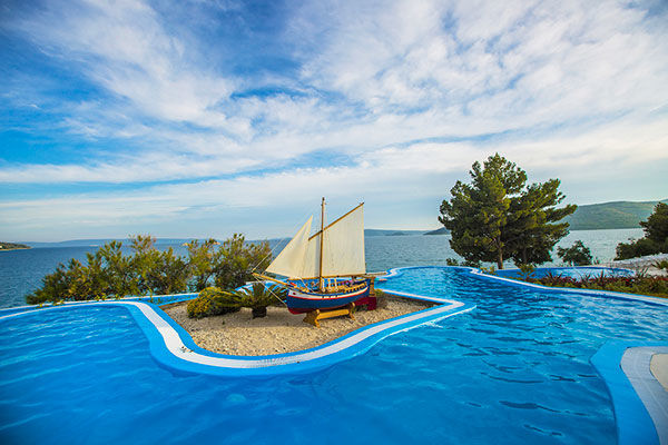 Affacciato sul mare nel cuore della Dalmazia