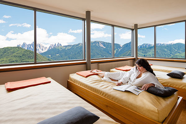 Vista panoramica in Val d'Isarco