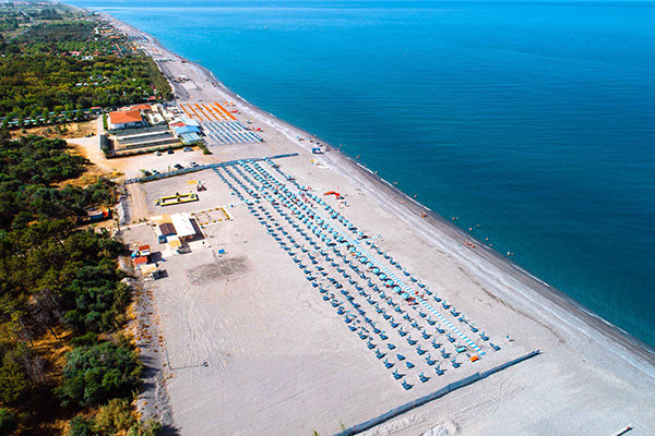 A 300 metri dalla spiaggia