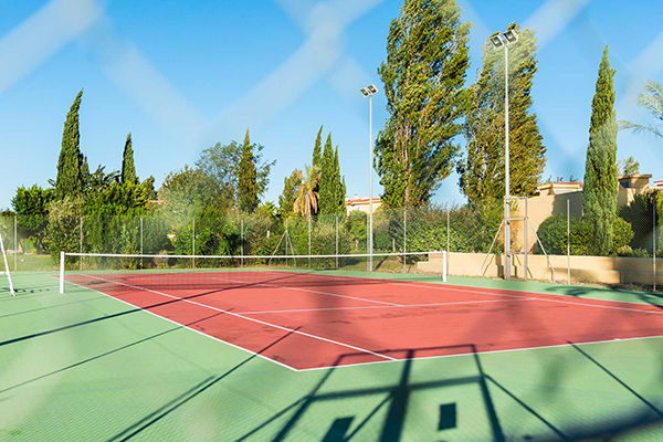 Sulla lunga spiaggia di sabbia finissima