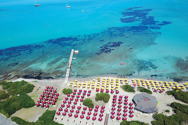 Immerso nella natura vicino alla spiaggia 