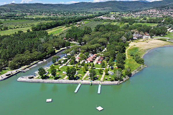 Sulle rive del Lago Trasimeno