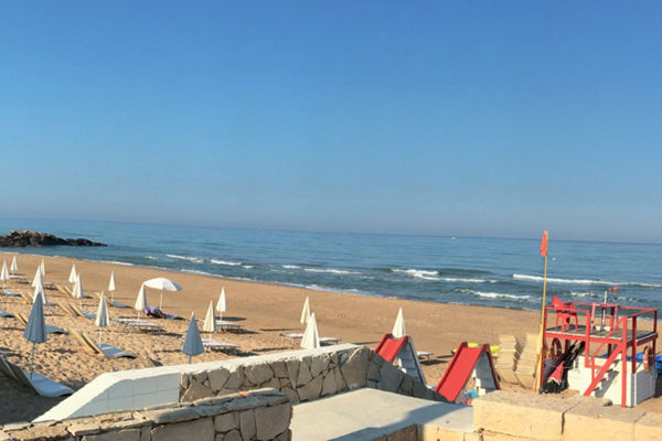 Direttamente sulla spiaggia