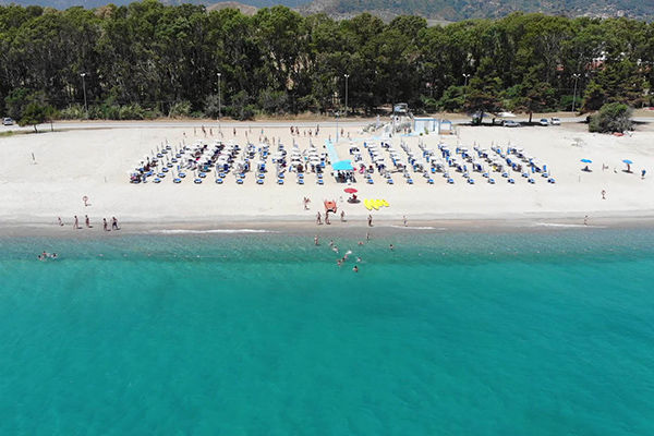 Direttamente sulla spiaggia