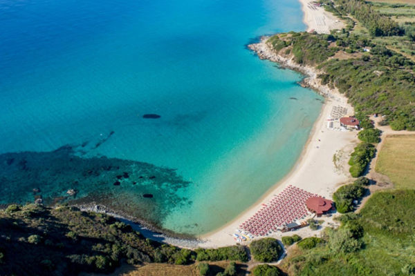 A 400 metri dalla spiaggia