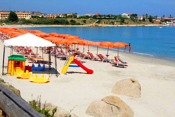 Direttamente sulla spiaggia