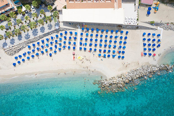 Direttamente sulla spiaggia