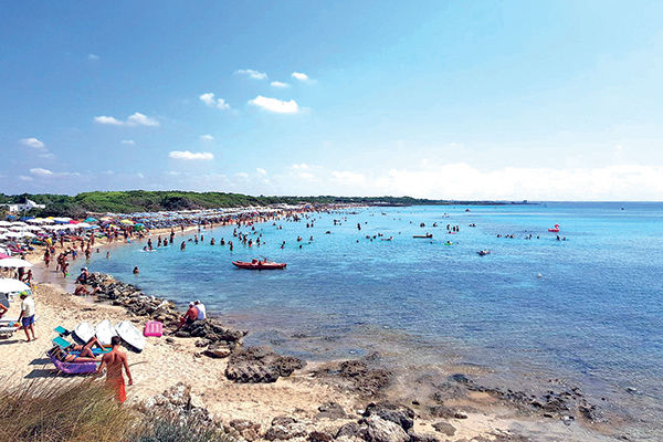 A 400 metri dalla spiaggia