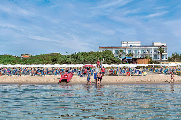 Direttamente sulla spiaggia