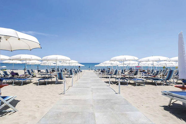 Direttamente sulla spiaggia