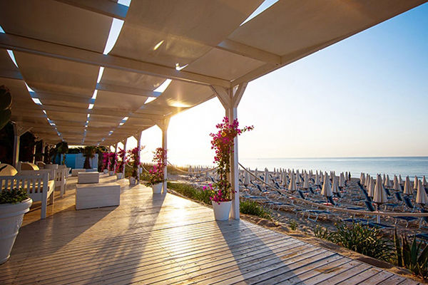 Direttamente sulla spiaggia