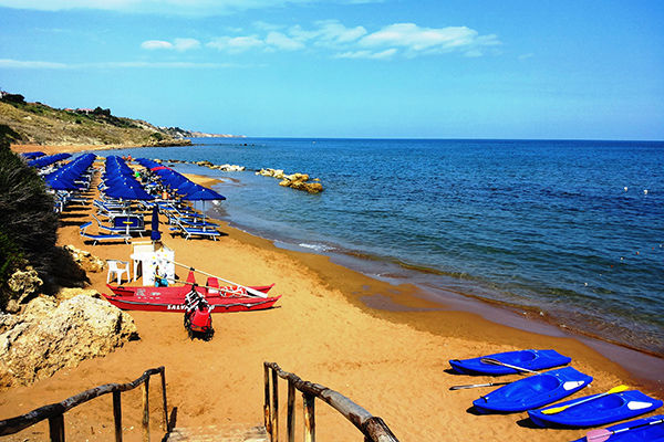 Direttamente sulla spiaggia
