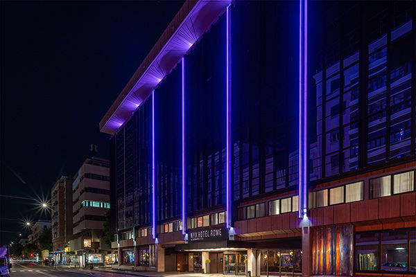 Posizione strategica per visitare la città eterna