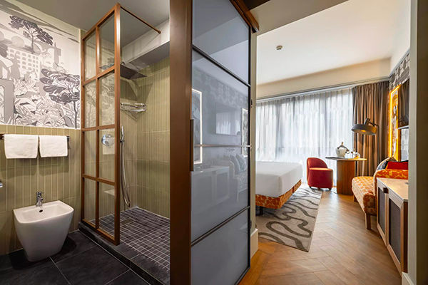 Posizione strategica per visitare la città eterna