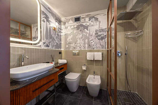 Posizione strategica per visitare la città eterna