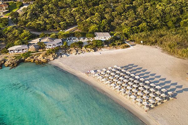 A 50 metri dal mare, con panorama sulla baia di Cala Granu