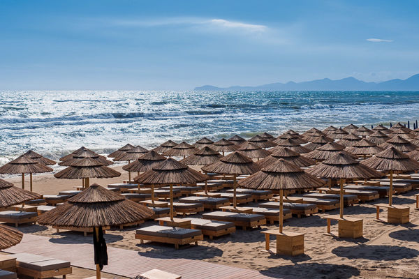 Beach Club sulla spiaggia