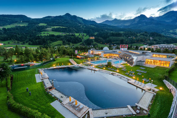 Family e wellness hotel, nella valle termale