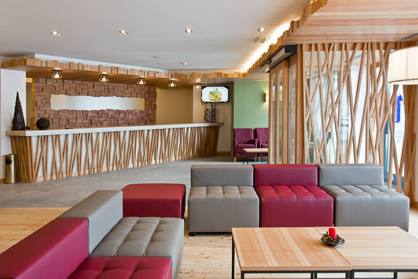 Accoglienza in tipico hotel di montagna