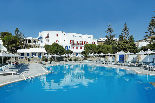 Atmosfera familiare, in tipico stile cicladico