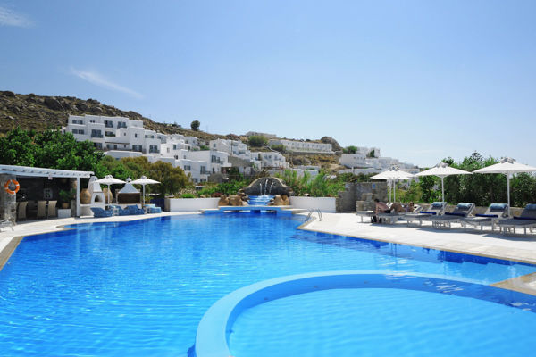 Atmosfera familiare, in tipico stile cicladico