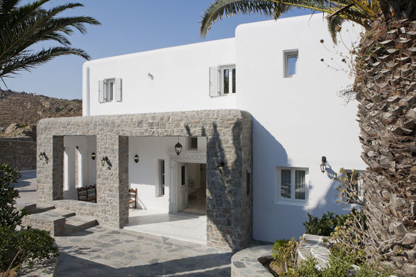 Atmosfera familiare, in tipico stile cicladico