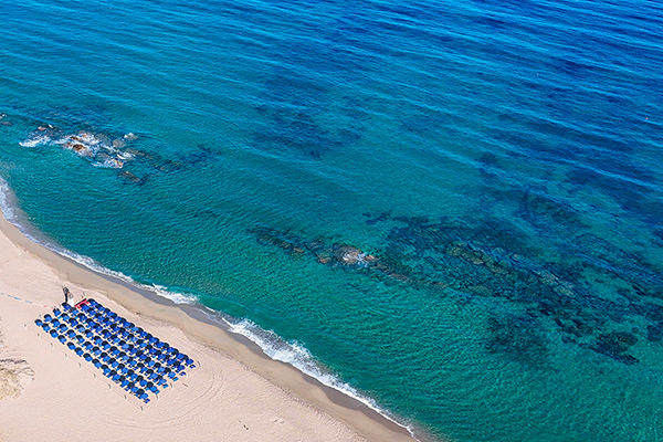 A 400 metri dalla spiaggia