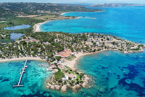 Hotel-Resort in Camping Village, in Costa Smeralda
