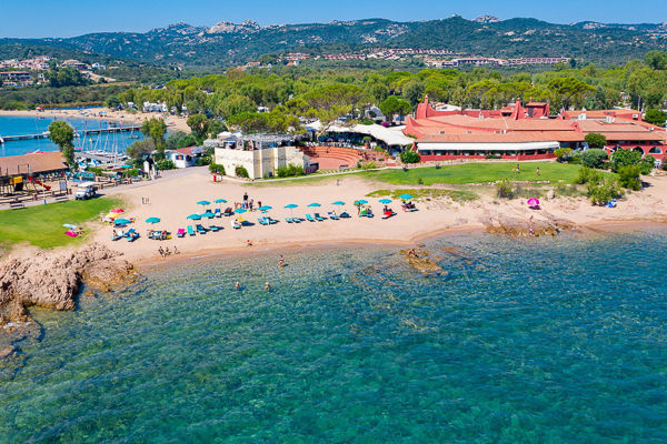 Hotel-Resort in Camping Village, in Costa Smeralda