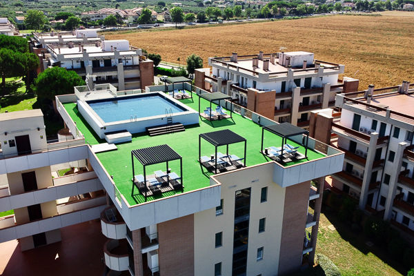 Moderno residence a 1 km dalla spiaggia