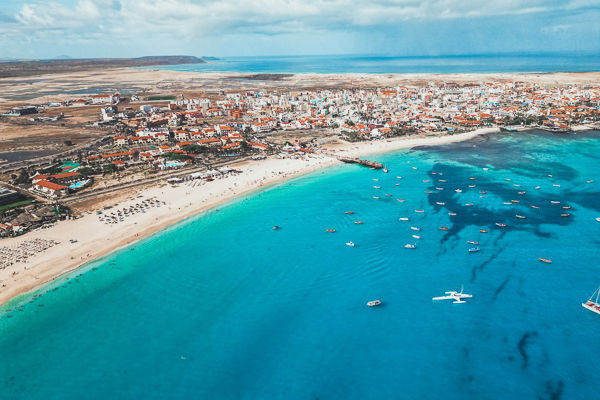 A 350 metri dalla spiaggia più bella di Sal