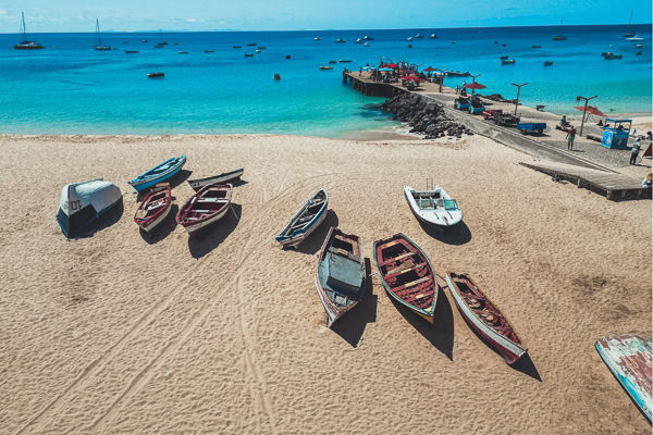 A 350 metri dalla spiaggia più bella di Sal