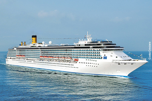 COSTA MEDITERRANEA - Mediterraneo Orientale Adriatico e isole nel blu