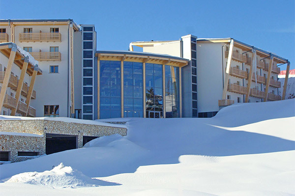 Design e SPA hotel sul Monte Bondone