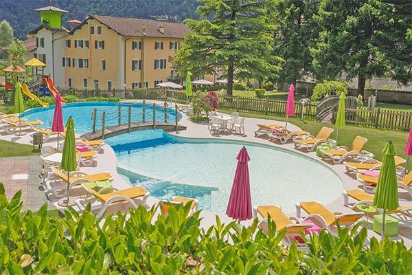 GOOD LIFE HOTEL GARDEN 3* - Ledro (TN) Struttura sul Lago di Ledro, circondata da un magnifico giardino