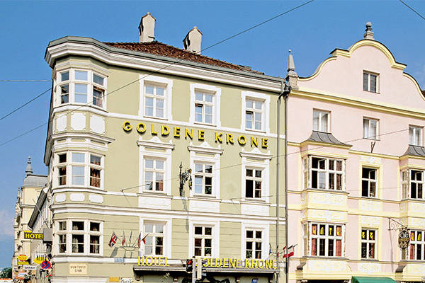 HOTEL GOLDENE KRONE 3* - Innsbruck (Tirolo - Austria) Posizione strategica