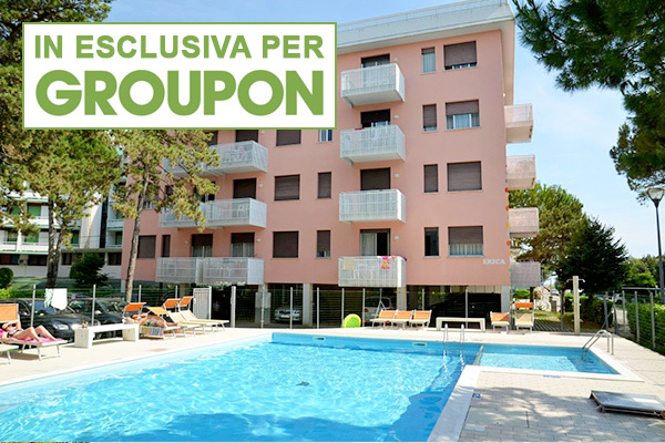 APPARTAMENTI BIBIONE - GROUPON - Bibione (VE) Vacanza in libertà in appartamento fino a 5 posti letto