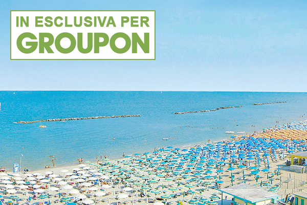 HOTEL MEDITERRANEO - GROUPON 3* - Lido di Savio (RA) All Inclusive, direttamente sul mare, ideale per famiglie
