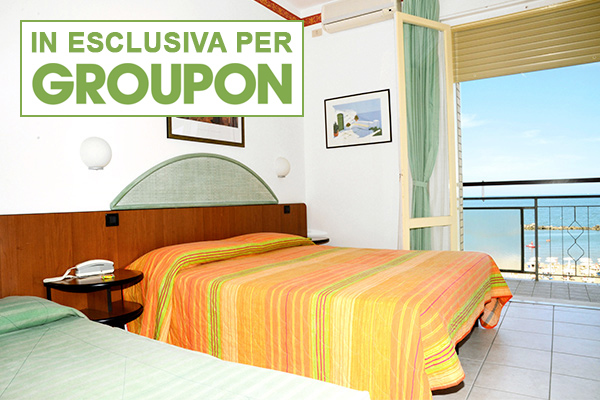 HOTEL MEDITERRANEO - GROUPON 3* - Lido di Savio (RA) All Inclusive, direttamente sul mare, ideale per famiglie