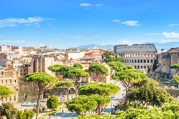 Nel cuore della città eterna